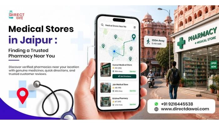 Medical Stores in Jaipur: Finding a Trusted Pharmacy Near You